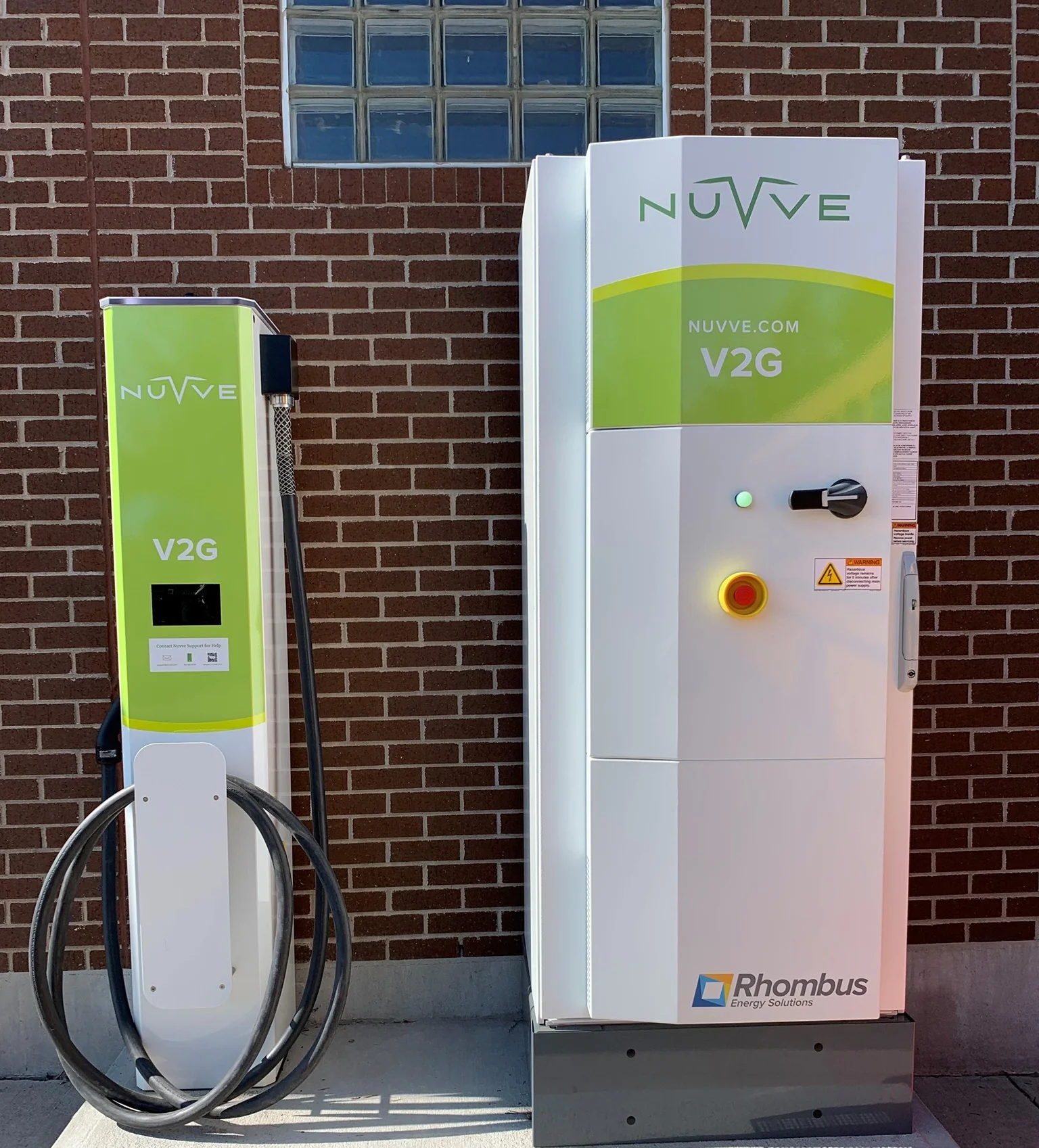 Nuvve charging station